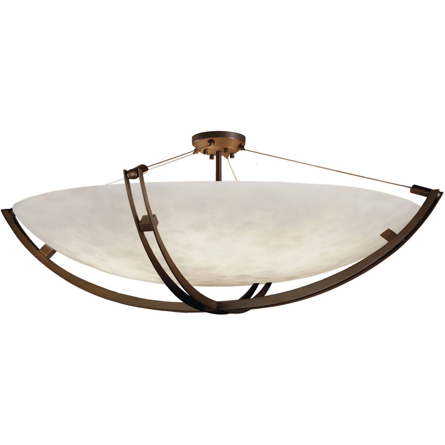 Clouds 9 Light 69.00 inch Semi-Flush Mount