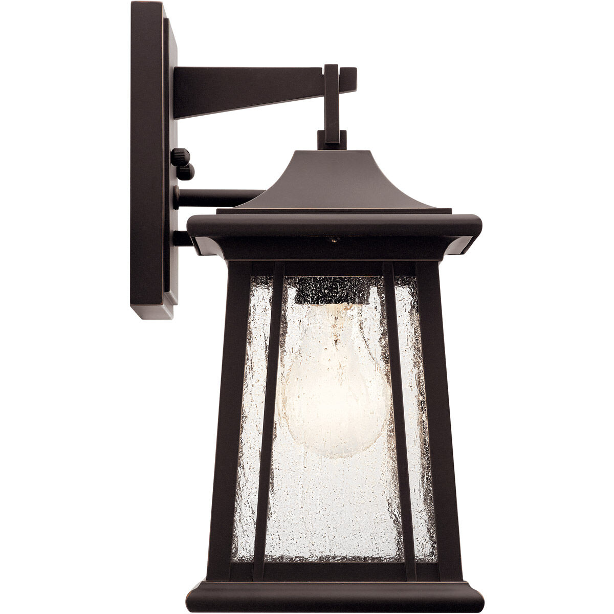 Taden 1 Light 13 inch Rubbed Bronze Outdoor Wall, Small