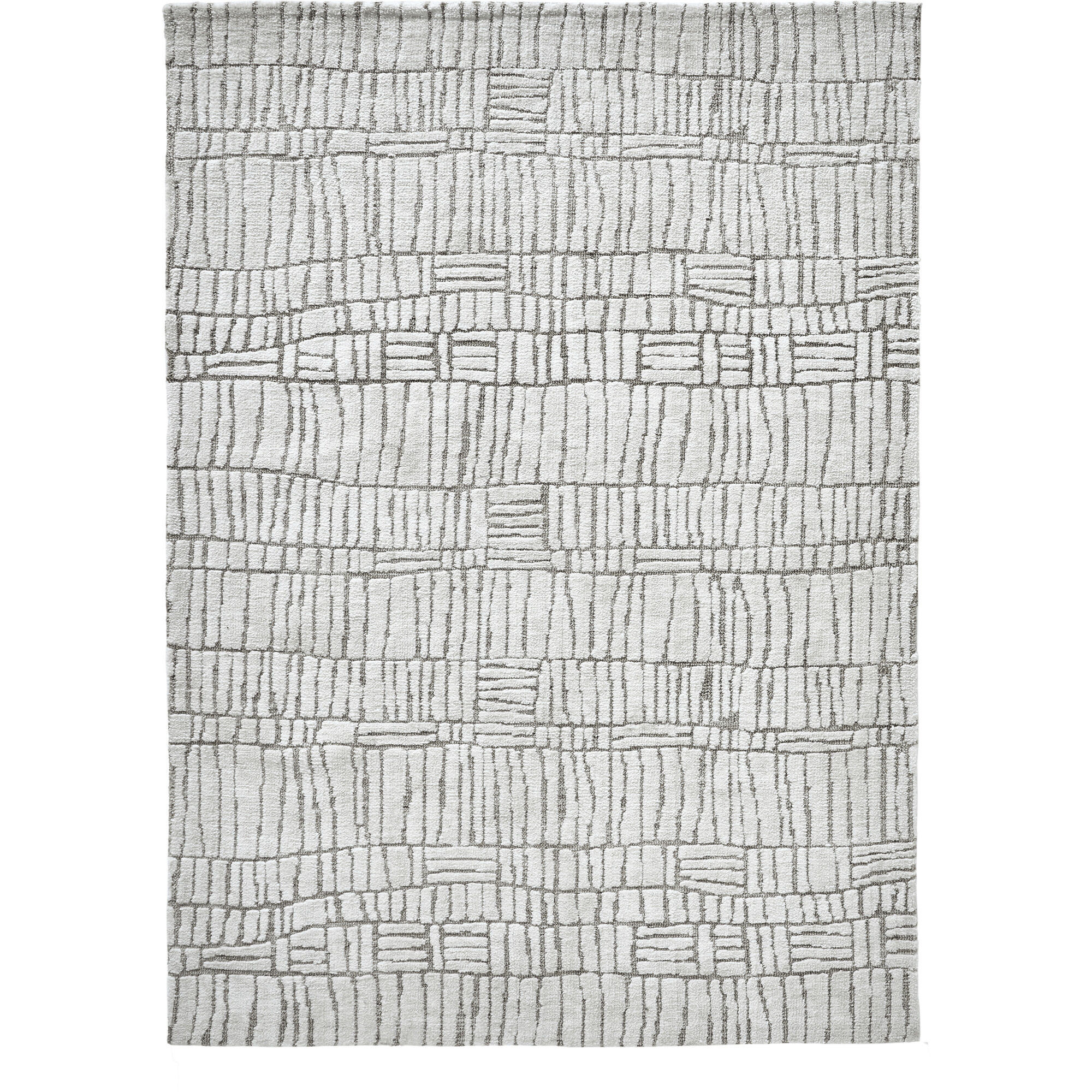 Hazel 87 X 63 inch Ivory and Sand Rug, 5’3" x 7’3" ft