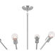 Armstrong 16 Light Chrome Chandelier Ceiling Light, Large