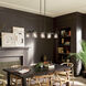 Aivian 8 Light 17.75 inch Black Chandelier Ceiling Light