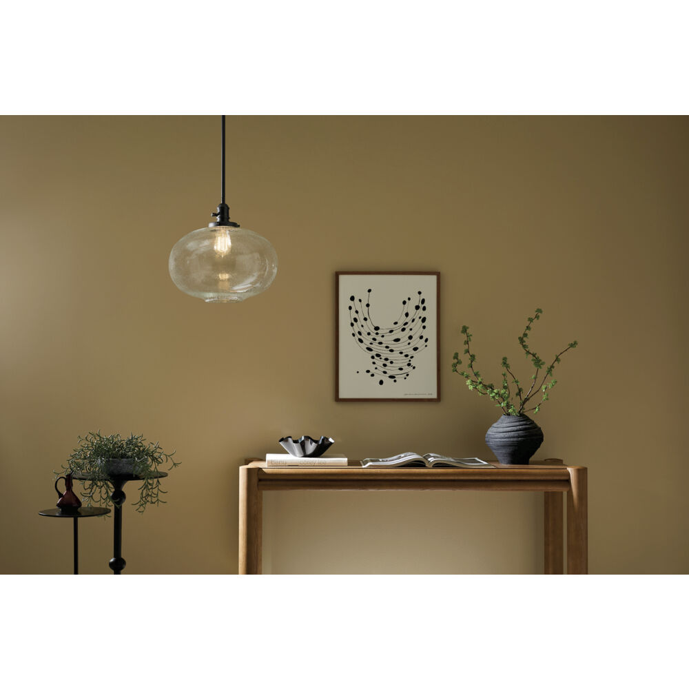 Avery 1 Light Black Pendant Ceiling Light