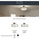 Alkire 4 Light 22 inch Olde Bronze Semi Flush Light Ceiling Light