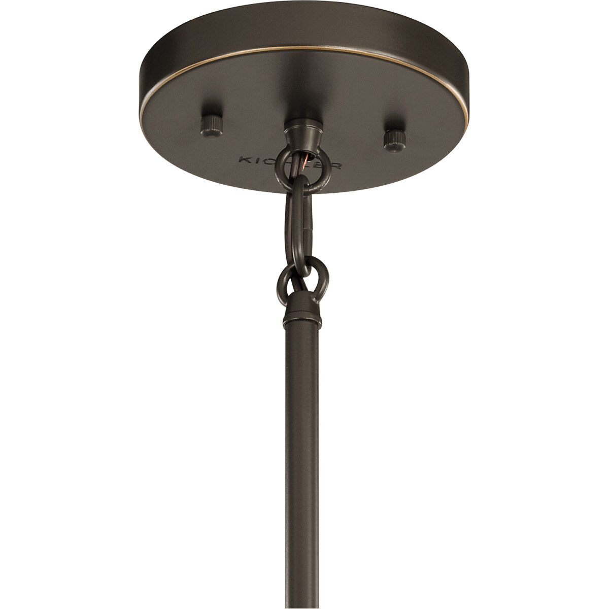 Pier 1 Light 17 inch Olde Bronze Pendant/Semi Flush Ceiling Light
