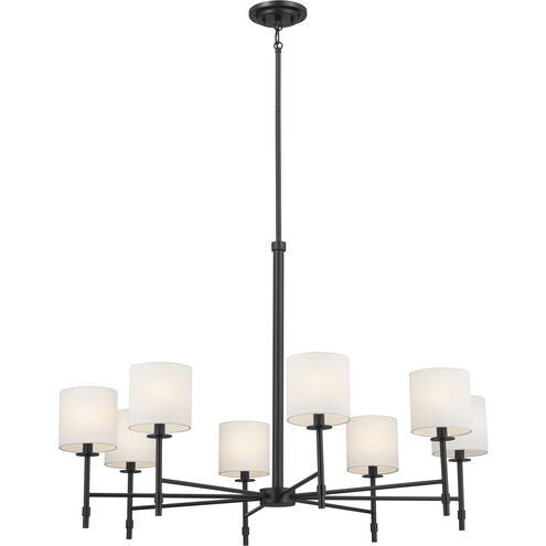 Ali 8 Light 38.75 inch Black Chandelier Ceiling Light