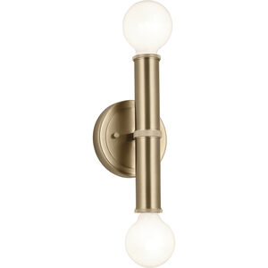 Torche LED 5 inch Champagne Bronze Wall Sconce Wall Light