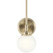 Benno 1 Light 5.25 inch Champagne Bronze Wall Sconce Wall Light
