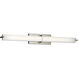 Independence LED 38 inch Brushed Nickel Linear Bath Large Wall Light, Large