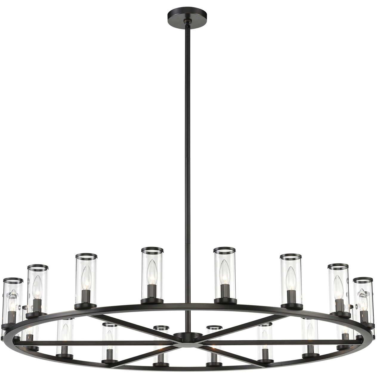 Revolve 18 Light 48.13 inch Chandelier