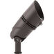 Landscape LED 12 12.00 watt Textured Architectural Bronze Landscape 12V LED Accent in 3000K