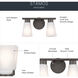 Stamos 2 Light 13 inch Olde Bronze Bath Vanity Light Wall Light, 2 Arm