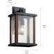 Marimount 1 Light 17 inch Black Outdoor Wall, X-Large
