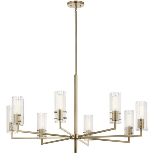 Velestino 8 Light Champagne Bronze Chandelier Ceiling Light
