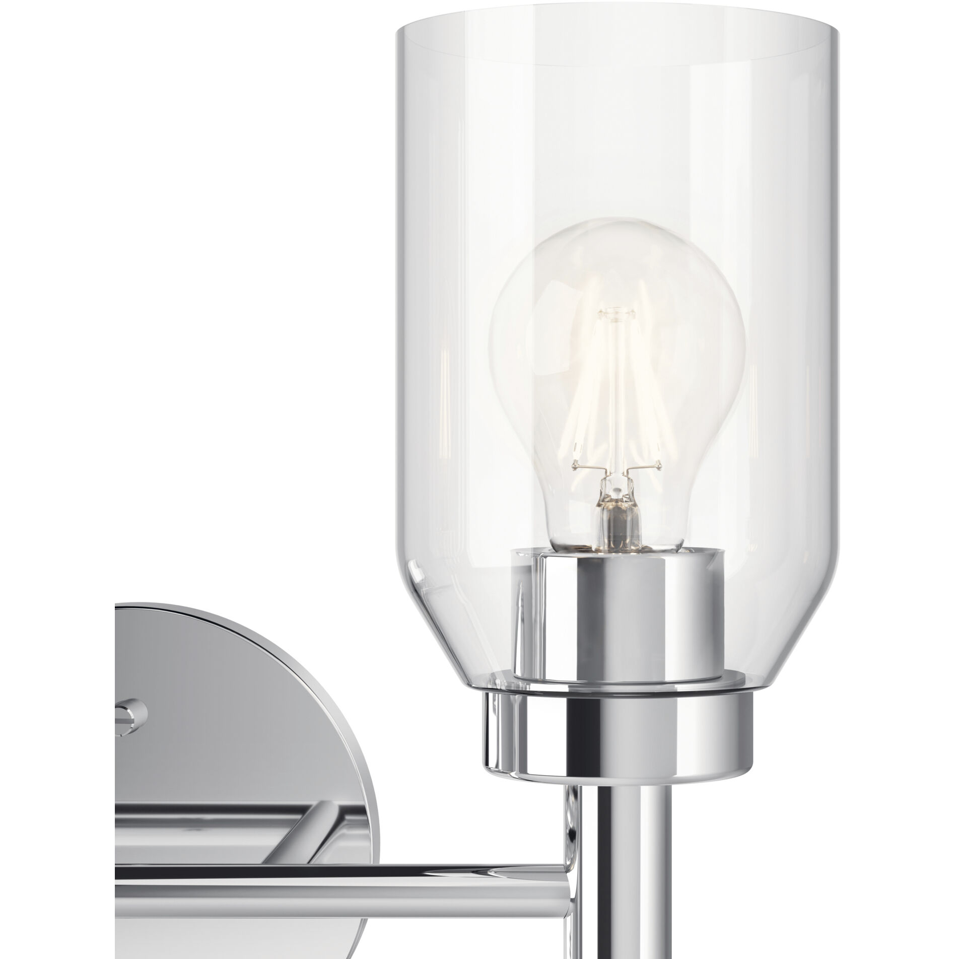 Madden 2 Light 14.25 inch Chrome Wall Mount Bath Wall Light, 2 Arm