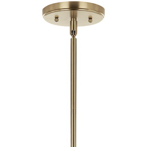 Velestino 4 Light 5.25 inch Champagne Bronze Chandelier Linear Ceiling Light