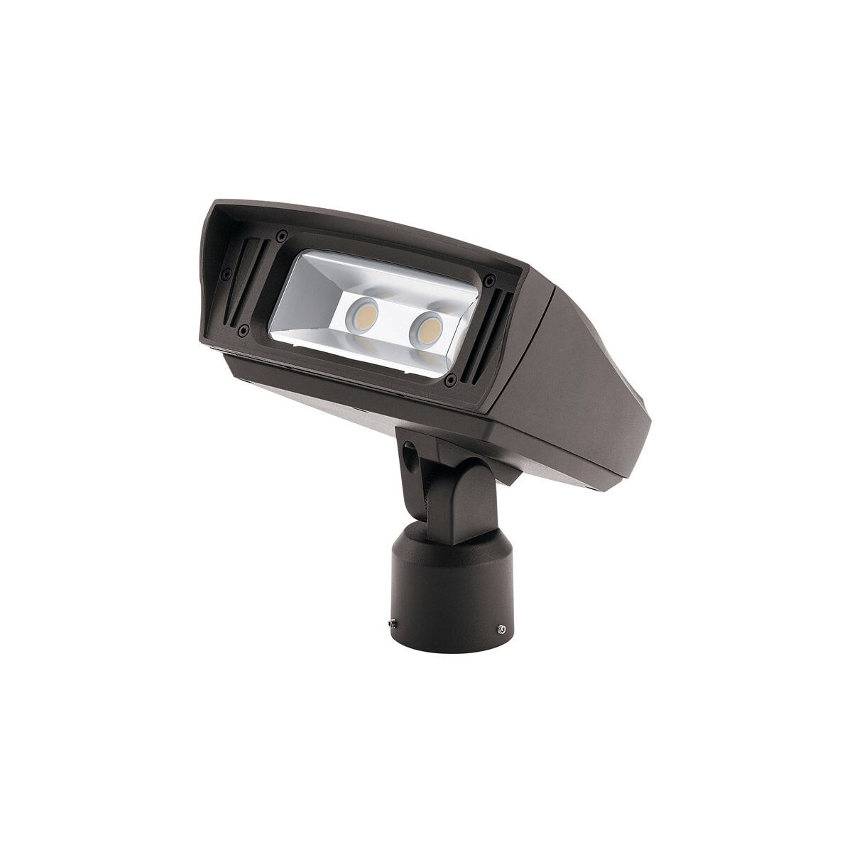 Landscape LED 120 52.00 watt Textured Architectural Bronze Landscape 120V-277V LED Flood in 3000K, Knuckle Mount