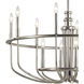 Capitol Hill 12 Light 35 inch Brushed Nickel Chandelier 1 Tier Large Ceiling Light, Large