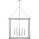 Eisley 8 Light 34.75 inch Polished Nickel Foyer Pendant Ceiling Light