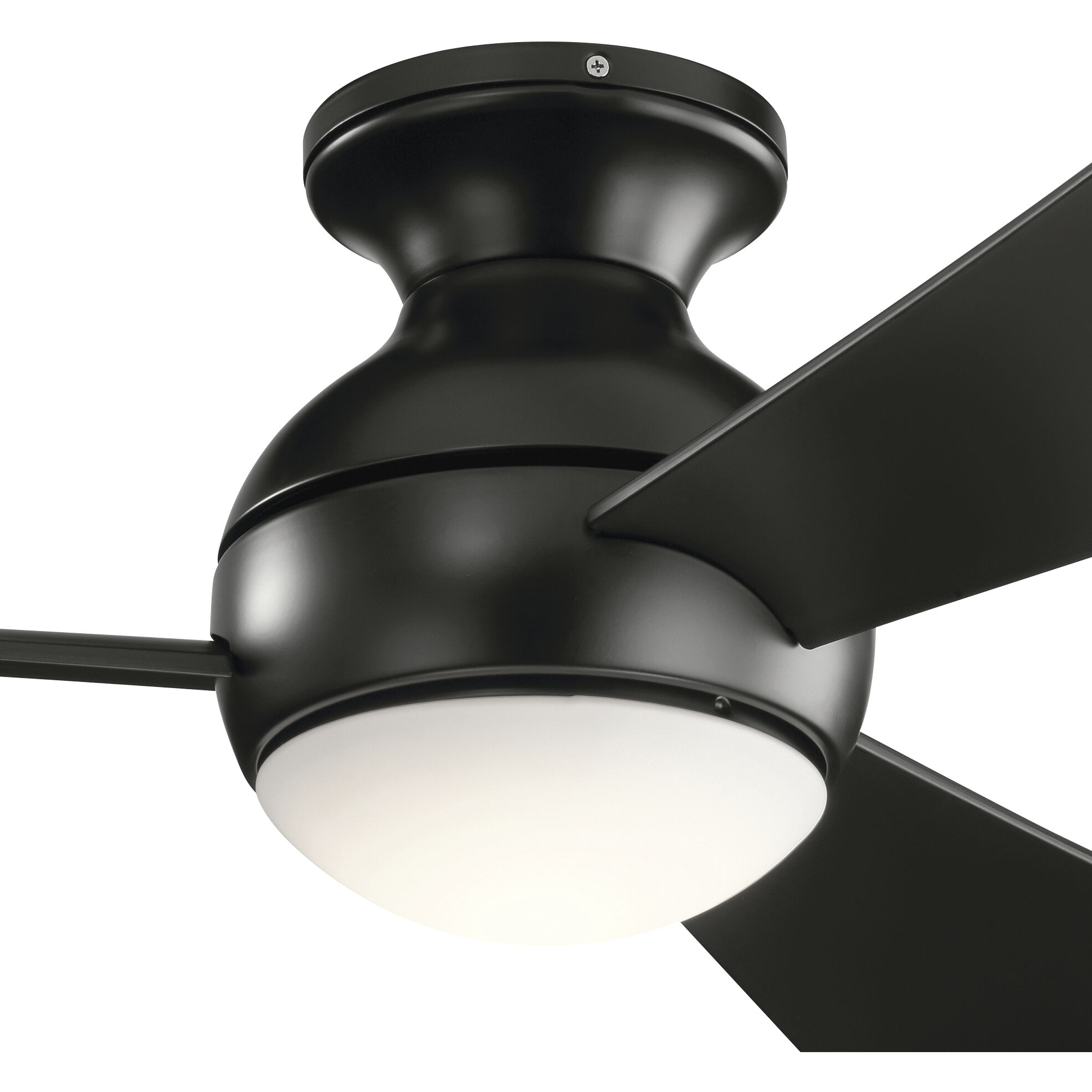 Sola 54 inch Satin Black Ceiling Fan