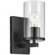 Crosby 1 Light 4.5 inch Black Wall Sconce Wall Light