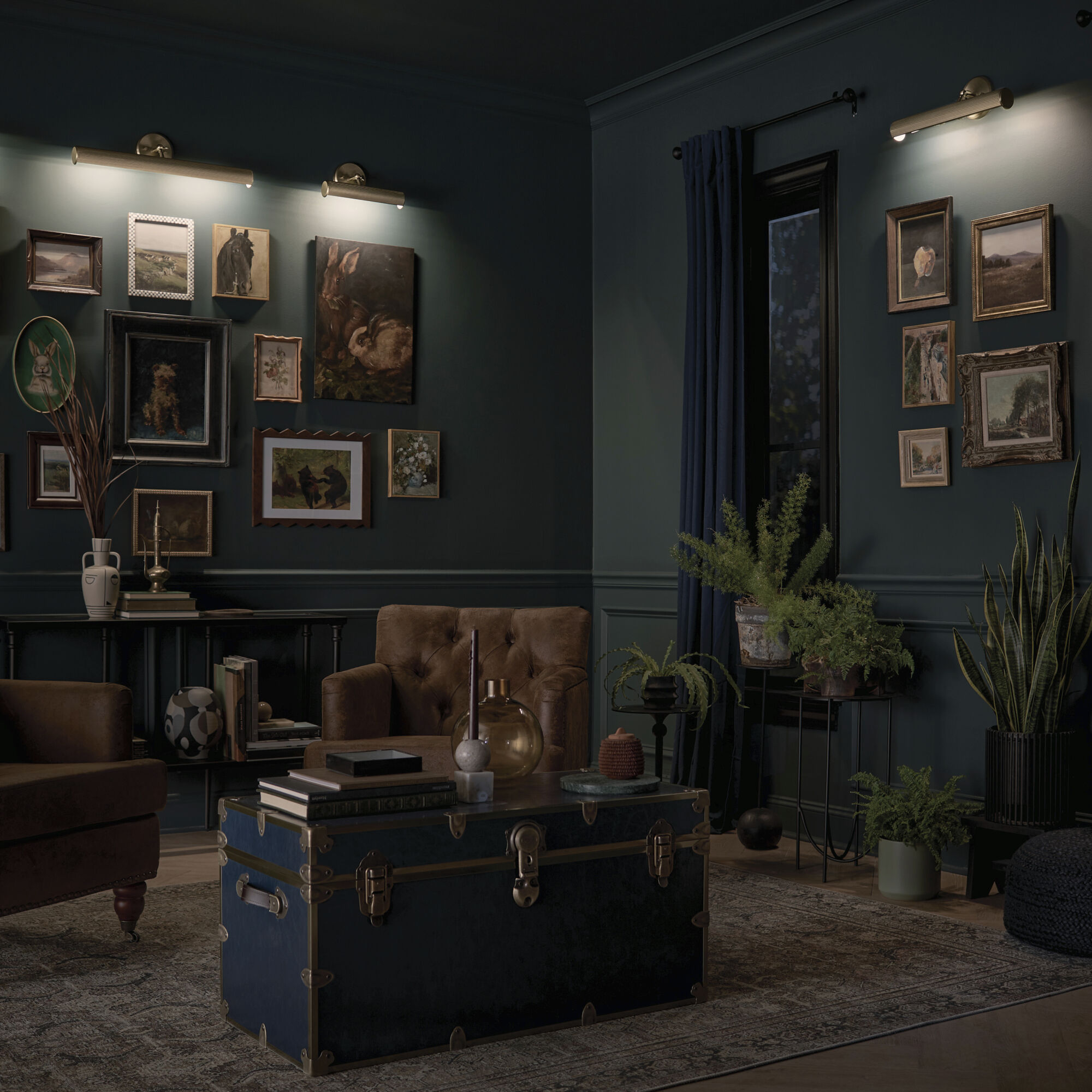 Delarosa 1 Light White Pendant Ceiling Light