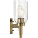 Madden 2 Light 14.25 inch Champagne Bronze Wall Mount Bath Wall Light, 2 Arm