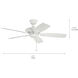 Canfield Patio 52 inch White Ceiling Fan