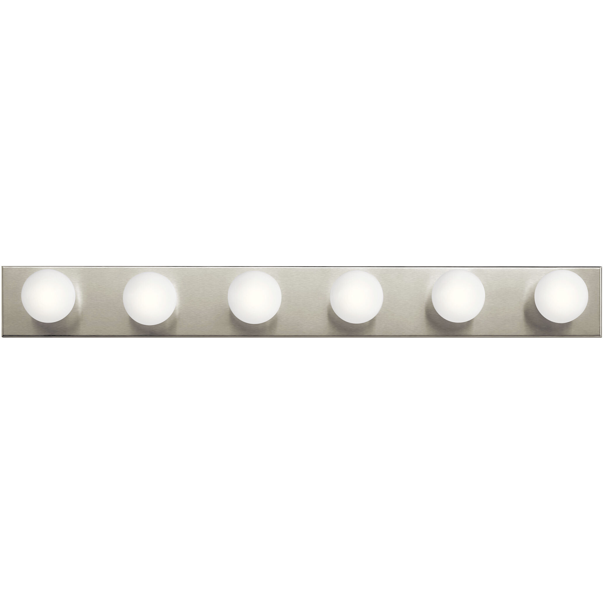 Independence 6 Light 36 inch Brushed Nickel Bath Strip Wall Light