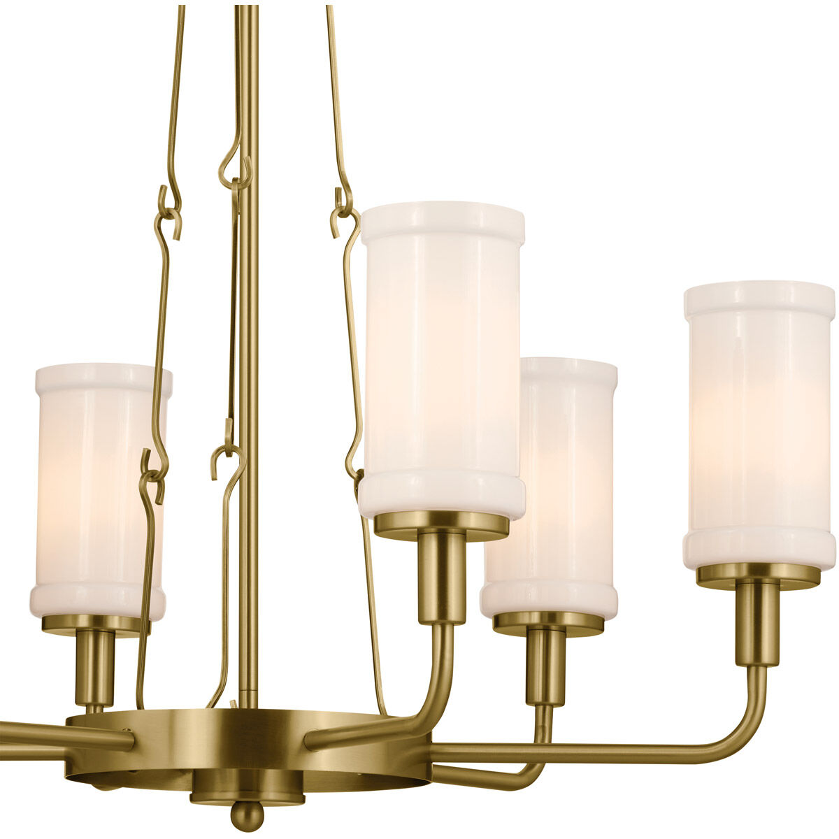 Homestead Vetivene 6 Light 29 inch Natural Brass Chandelier Ceiling Light, Vetivene