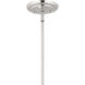 Pallas 4 Light 25 inch Polished Nickel Chandelier Ceiling Light