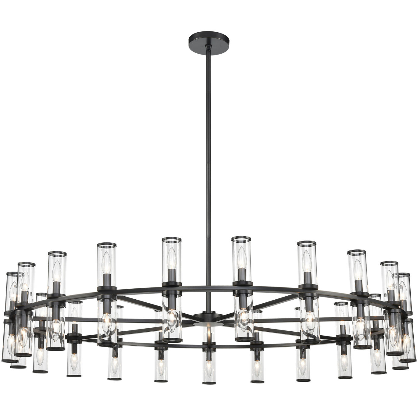 Revolve 42 Light 60.38 inch Chandelier
