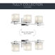 Tully 3 Light 24 inch Chrome Wall Mt Bath 3 Arm Wall Light