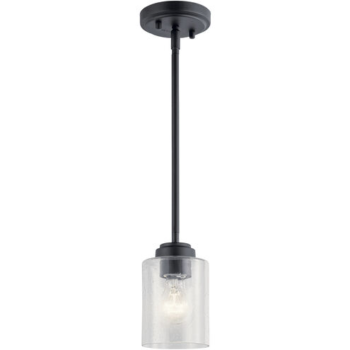 Winslow 1 Light 4 inch Black Mini Pendant Ceiling Light