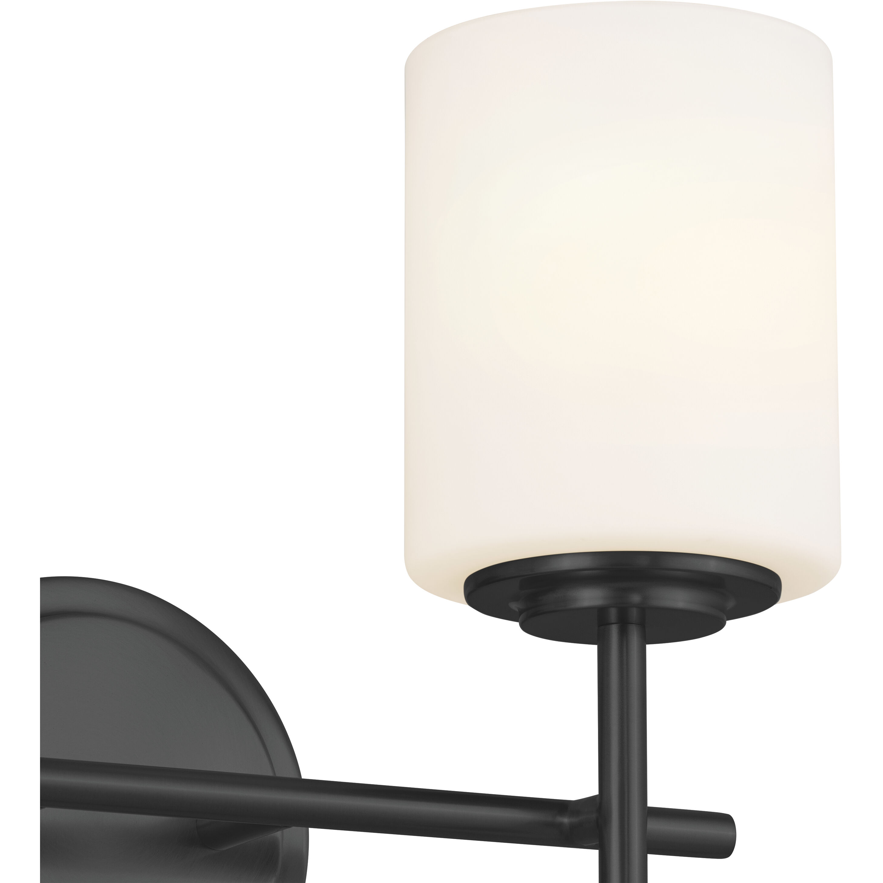 Ali 2 Light 14 inch Black Bath Vanity Light Wall Light