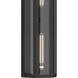 Berens 2 Light 24 inch Textured Black Outdoor Wall Light