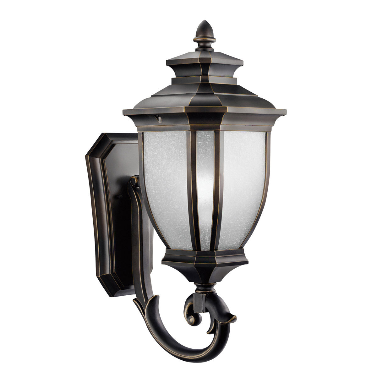 Kichler Salisbury 1 Light Outdoor Wall in Black 9042BK