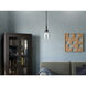 Madden 1 Light Black Mini Pendant Ceiling Light