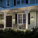 Fielding 1 Light 10.75 inch Natural Brass Outdoor Wall Light