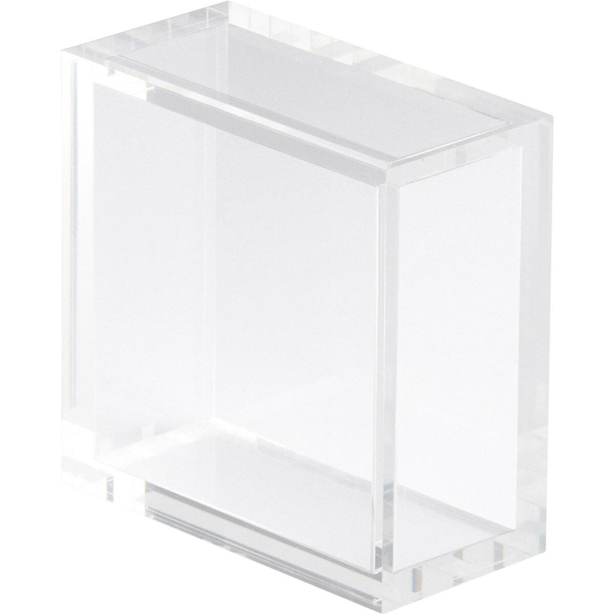 Ella 6 X 6 inch Clear Pedestal, Square