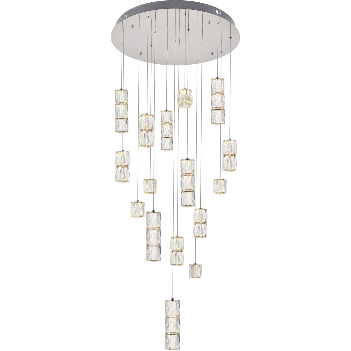 Polaris 16 Light 28.00 inch Chandelier