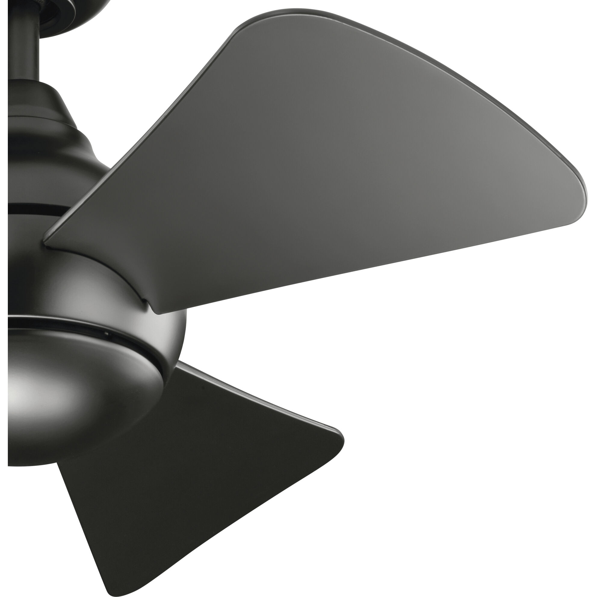 Sola 34 inch Satin Black Ceiling Fan