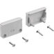 Ils Te Series Silver LED Tape Light Channel