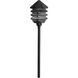 Six Groove 12 24.40 watt Textured Black Landscape 12V Path & Spread