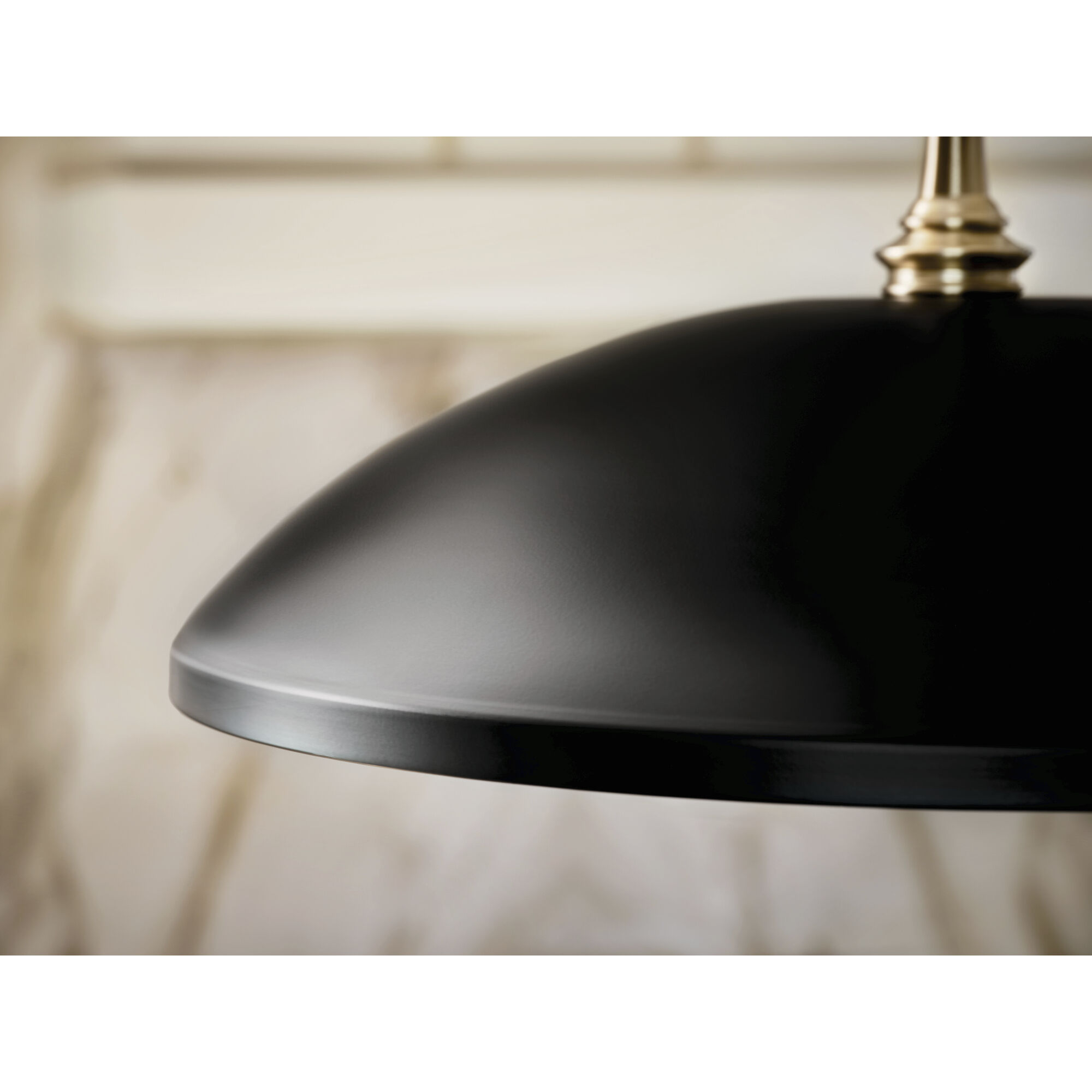Delarosa 1 Light Black Pendant Ceiling Light