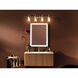 Kavi 4 Light 31.5 inch Champagne Bronze Vanity Light Wall Light