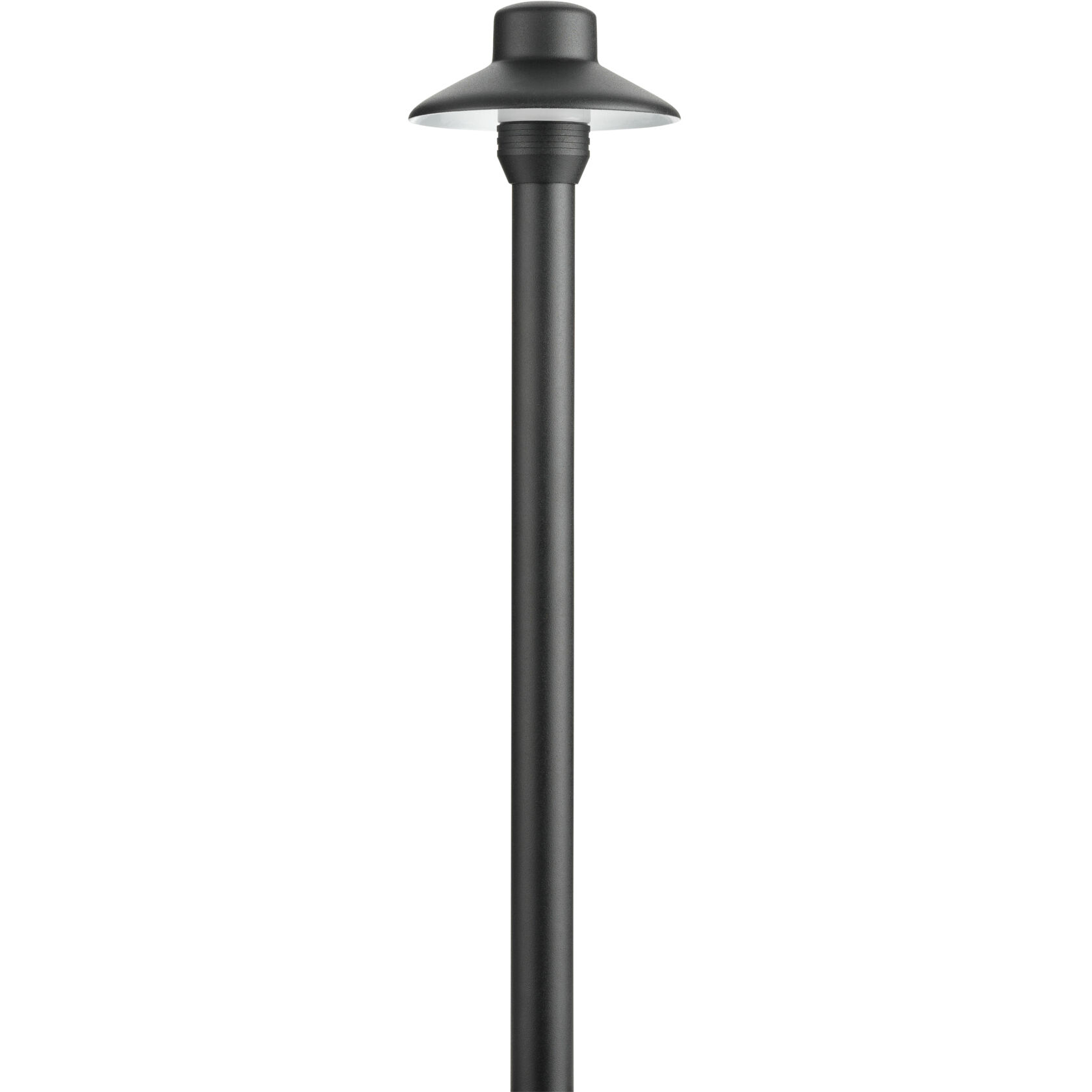 Independence 12 AC 5 watt Black Brass Small Hat Path Light