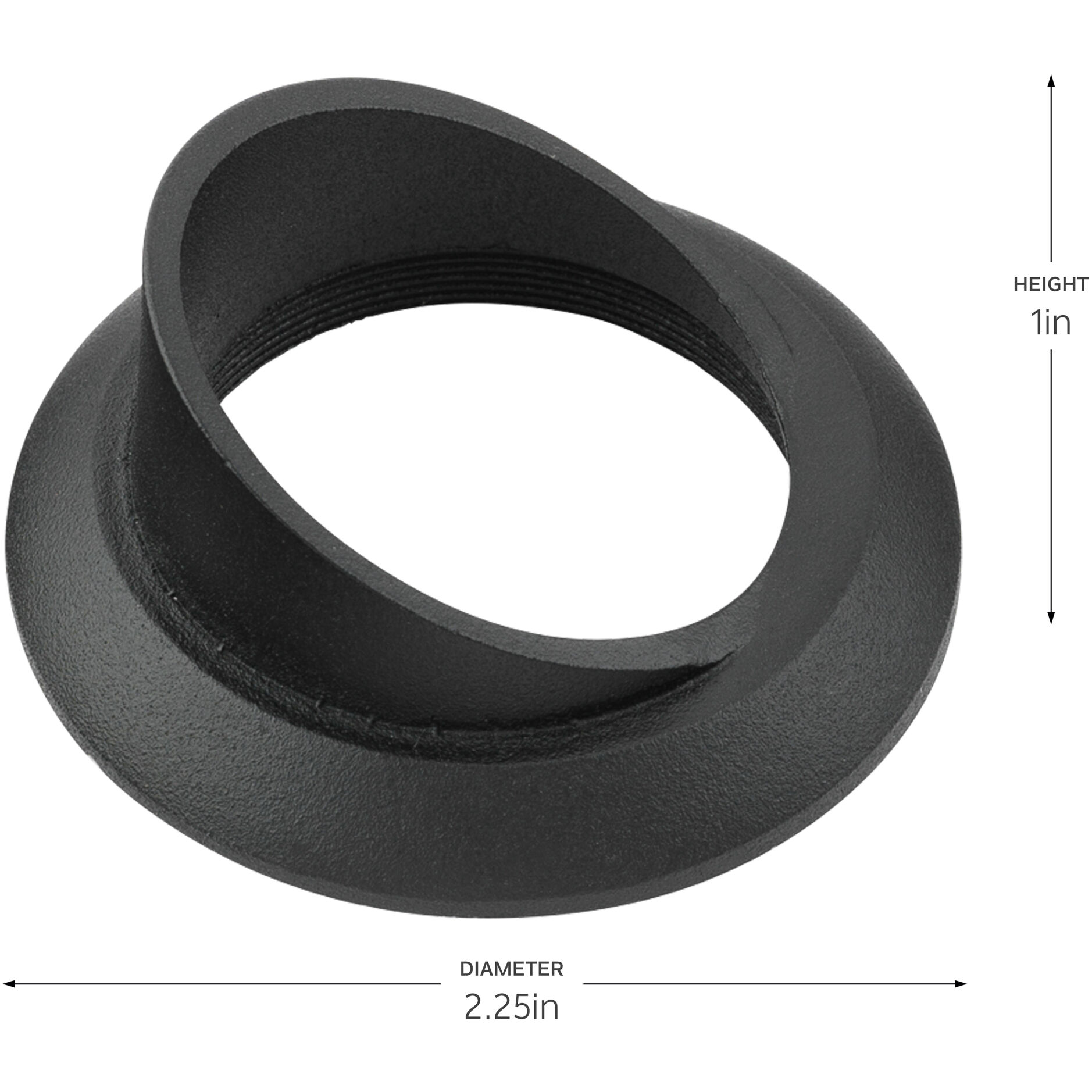 LED Mini All-Purpose Black Brass Cowl Accessory