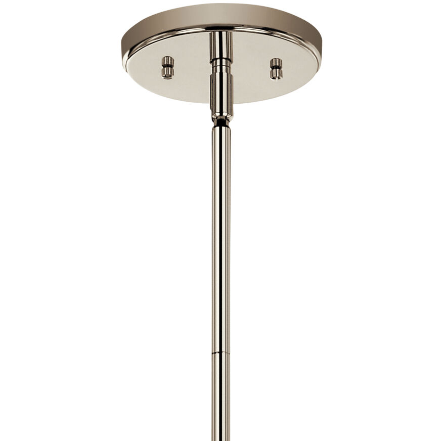 Velestino 4 Light Polished Nickel Chandelier Ceiling Light