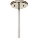 Velestino 4 Light Polished Nickel Chandelier Ceiling Light