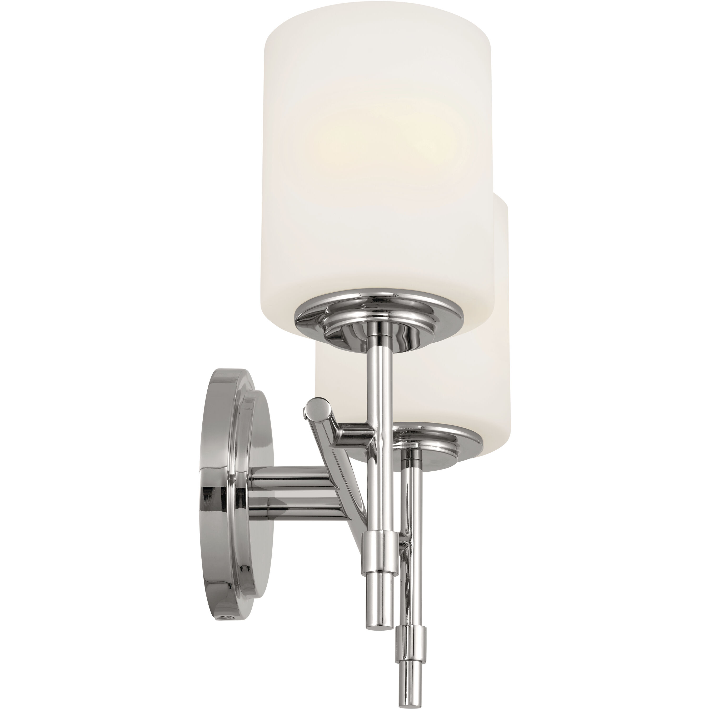 Ali 2 Light 14 inch Polished Nickel Bath Vanity Light Wall Light
